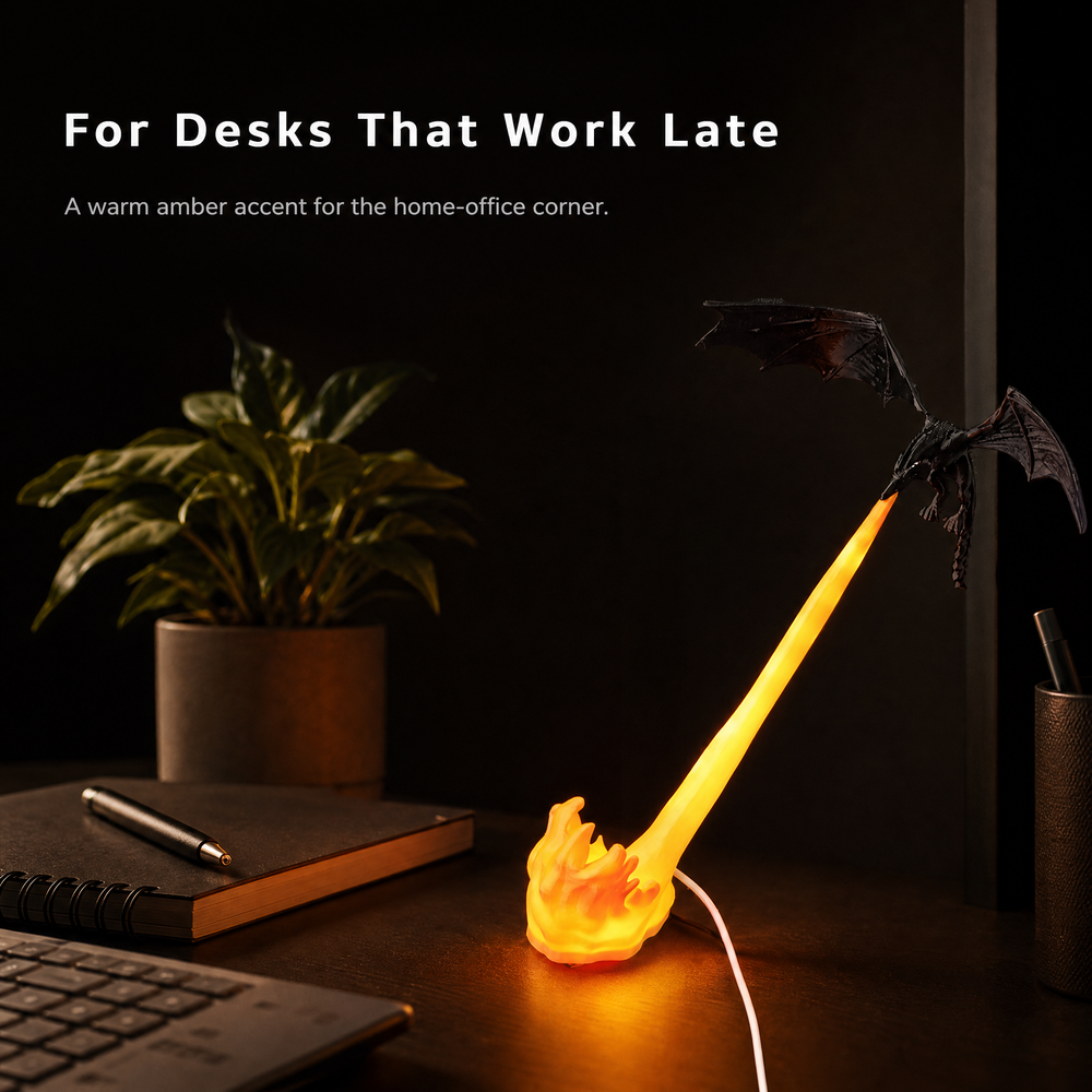 Dragon Breath LED Table Lamp