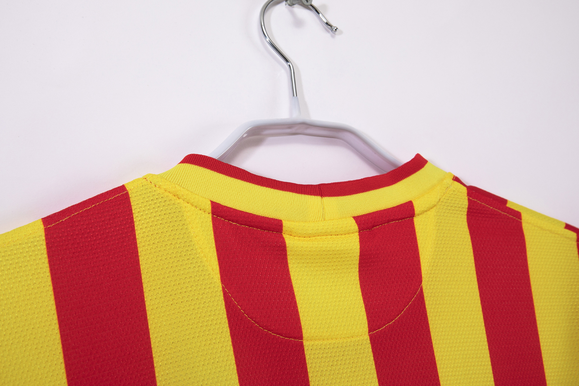 2013/14 Barcelona Away Yellow Retro