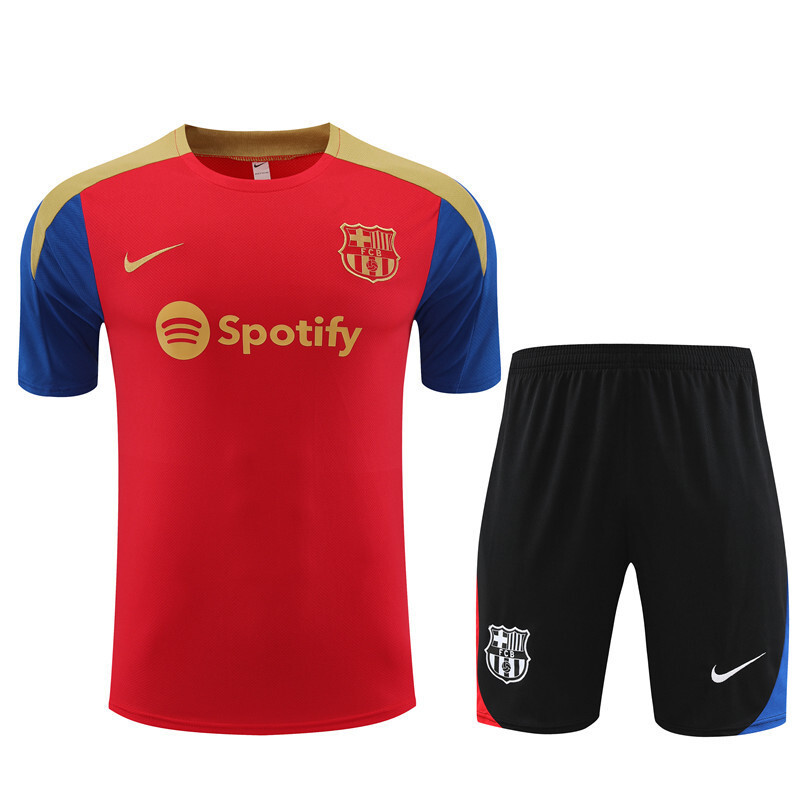 2425 Short Sleeve Barcelona Red Children + Adults