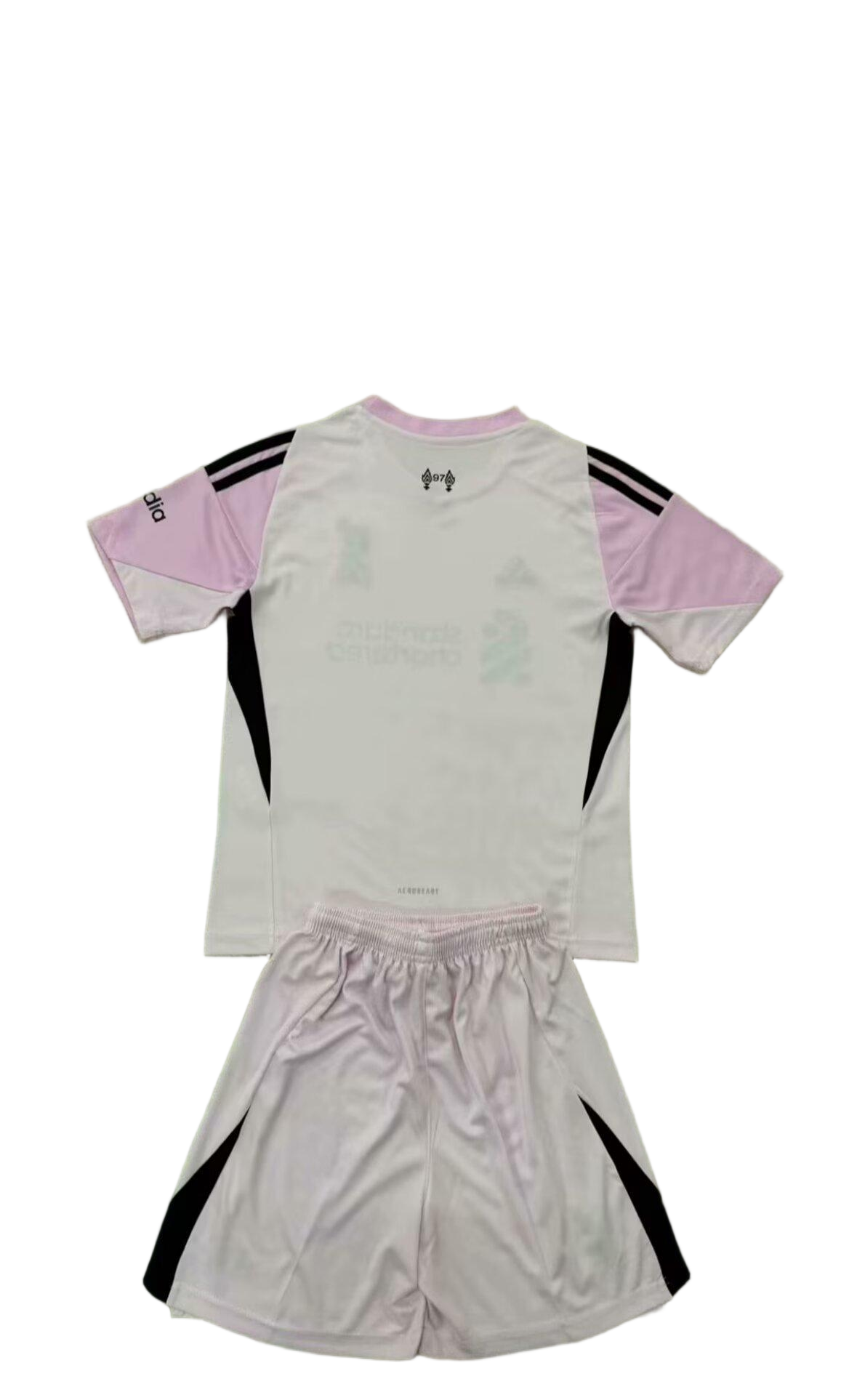 Liverpool 25/26 Season Pink Goalkeeper Kids Kit
