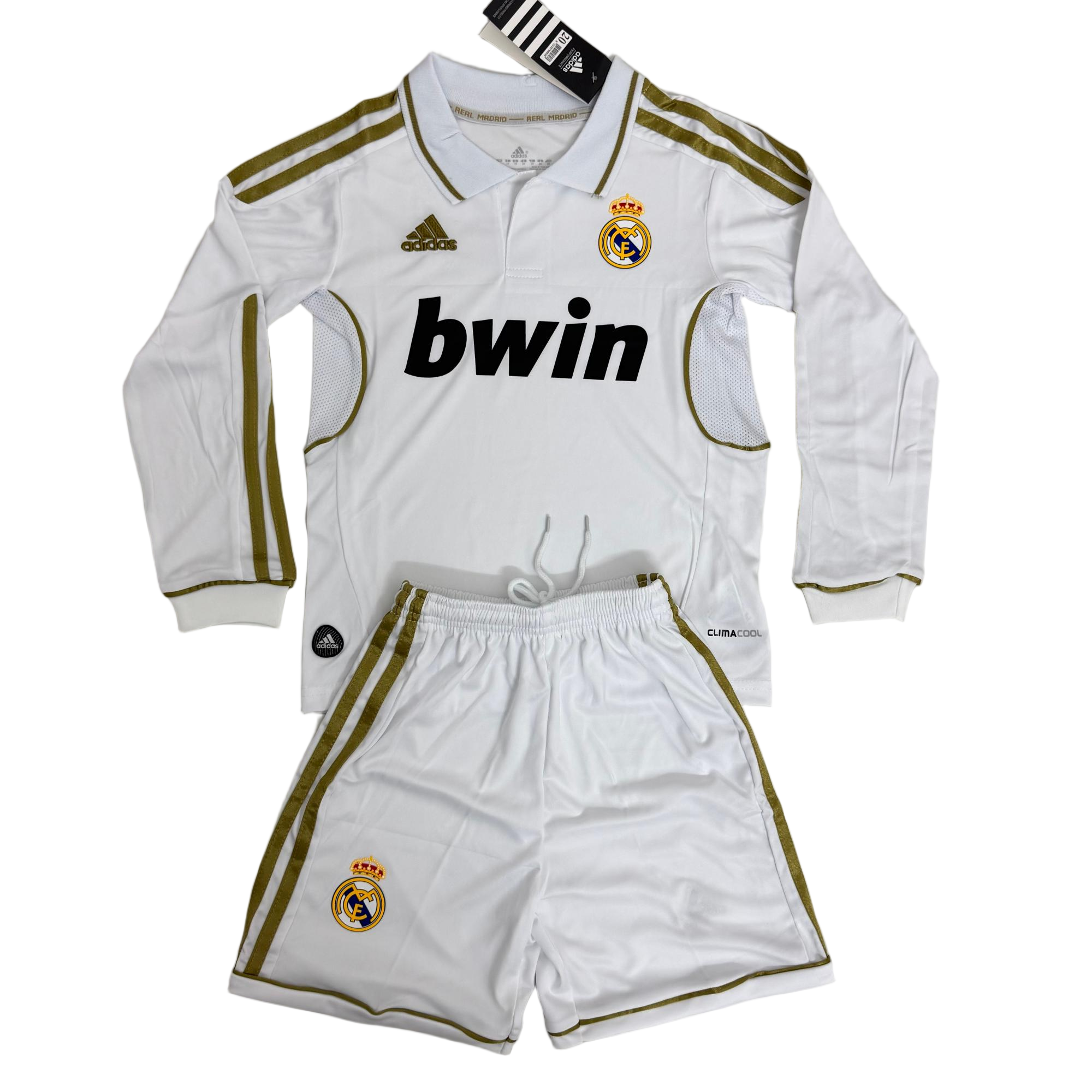 2011-12 season Real Madrid home long-sleeved jersey