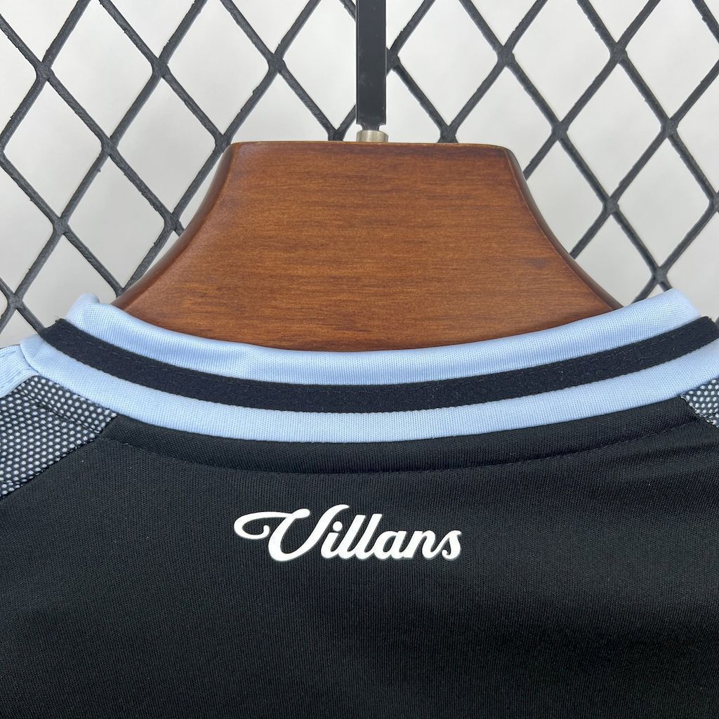 Aston Villa 2025/26 Away Kids Kit