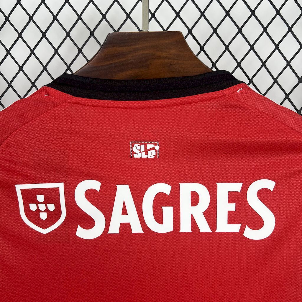 Benfica 2025/26 Home Long Sleeves Jersey