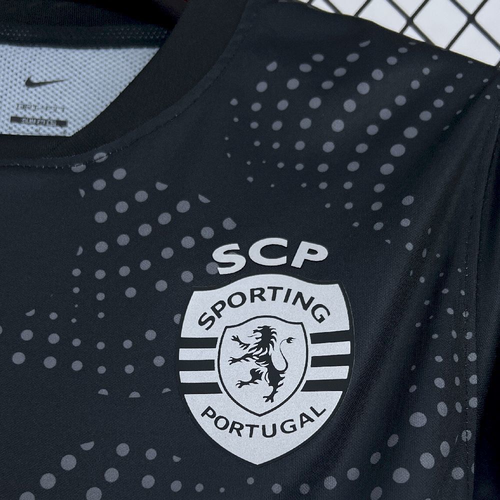 Sporting CP 2025/26 Black Away Jersey