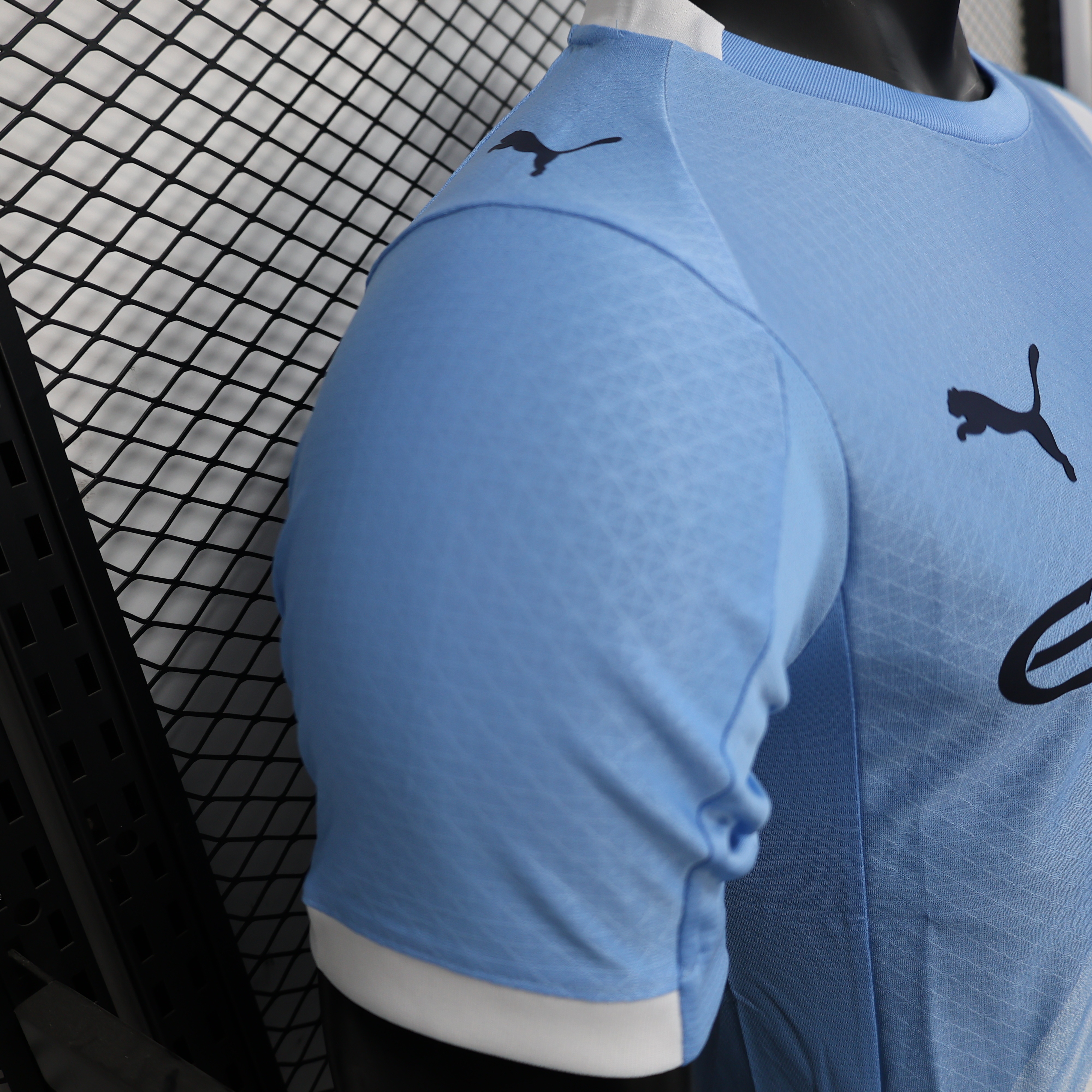 Manchester City 2025/26 Home Light Blue Player Version