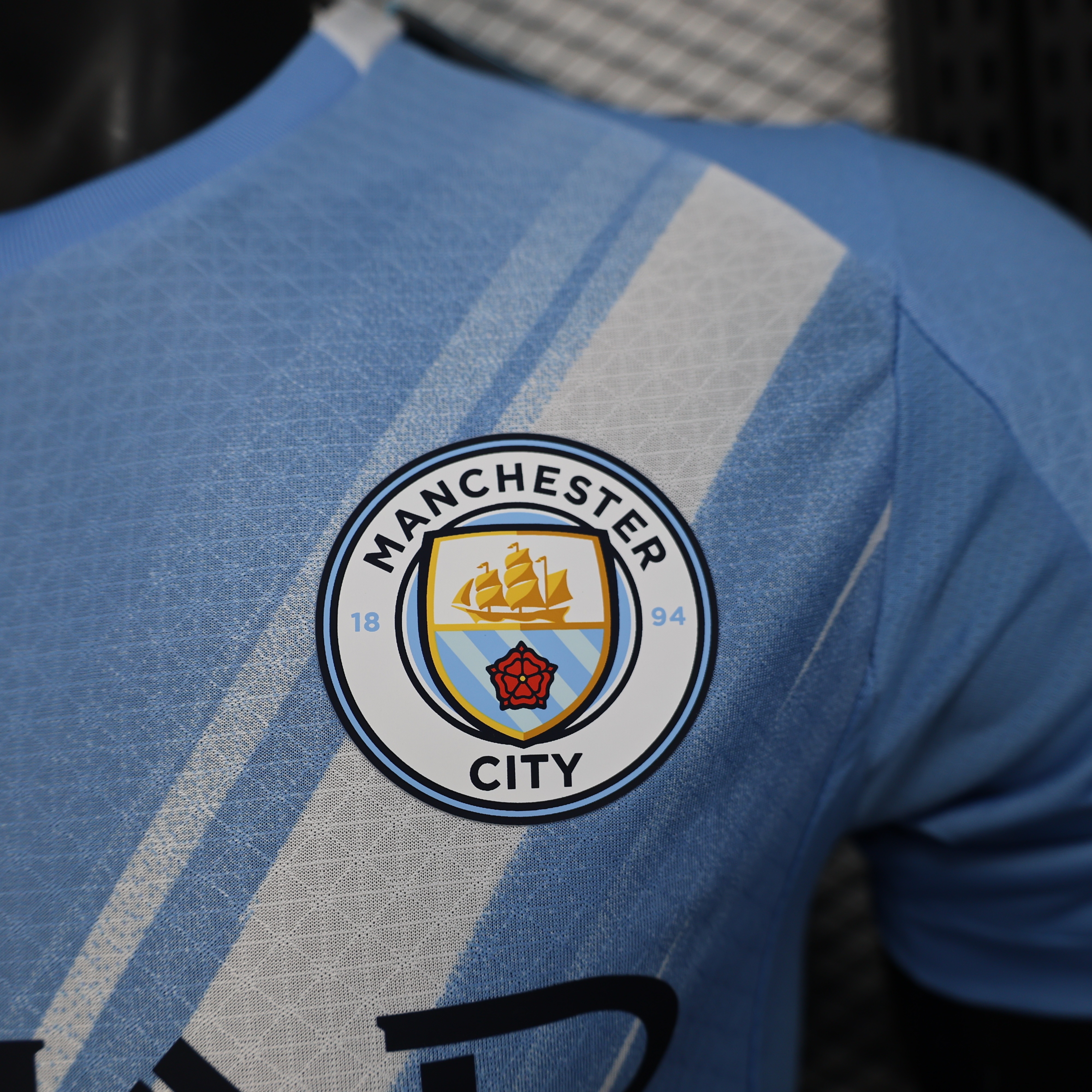 Manchester City 2025/26 Home Light Blue Player Version