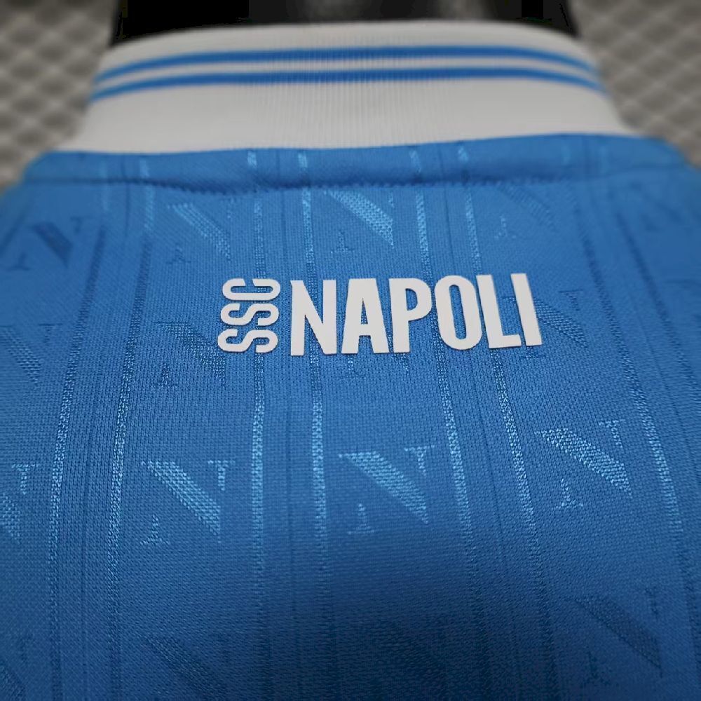 Men’s Napoli 2025/26 Home Jersey Player Version