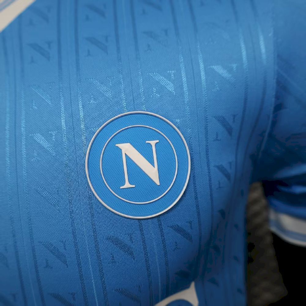 Men’s Napoli 2025/26 Home Jersey Player Version