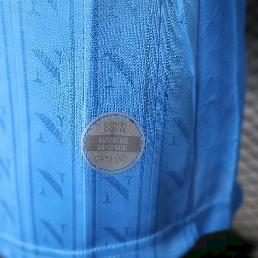 Men’s Napoli 2025/26 Home Jersey Player Version