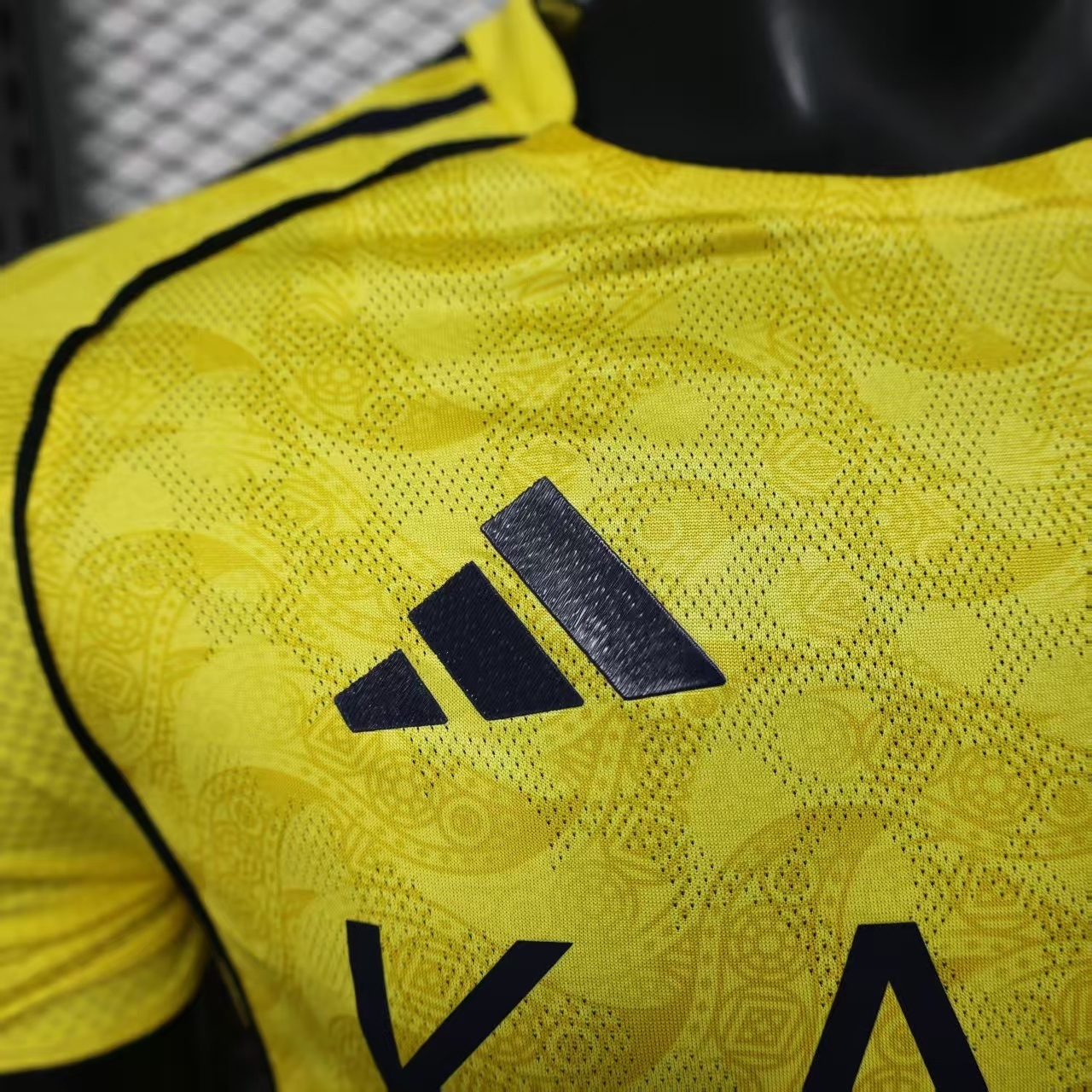 Men’s Al Nassr FC 2025/26 Home Jersey Player Version