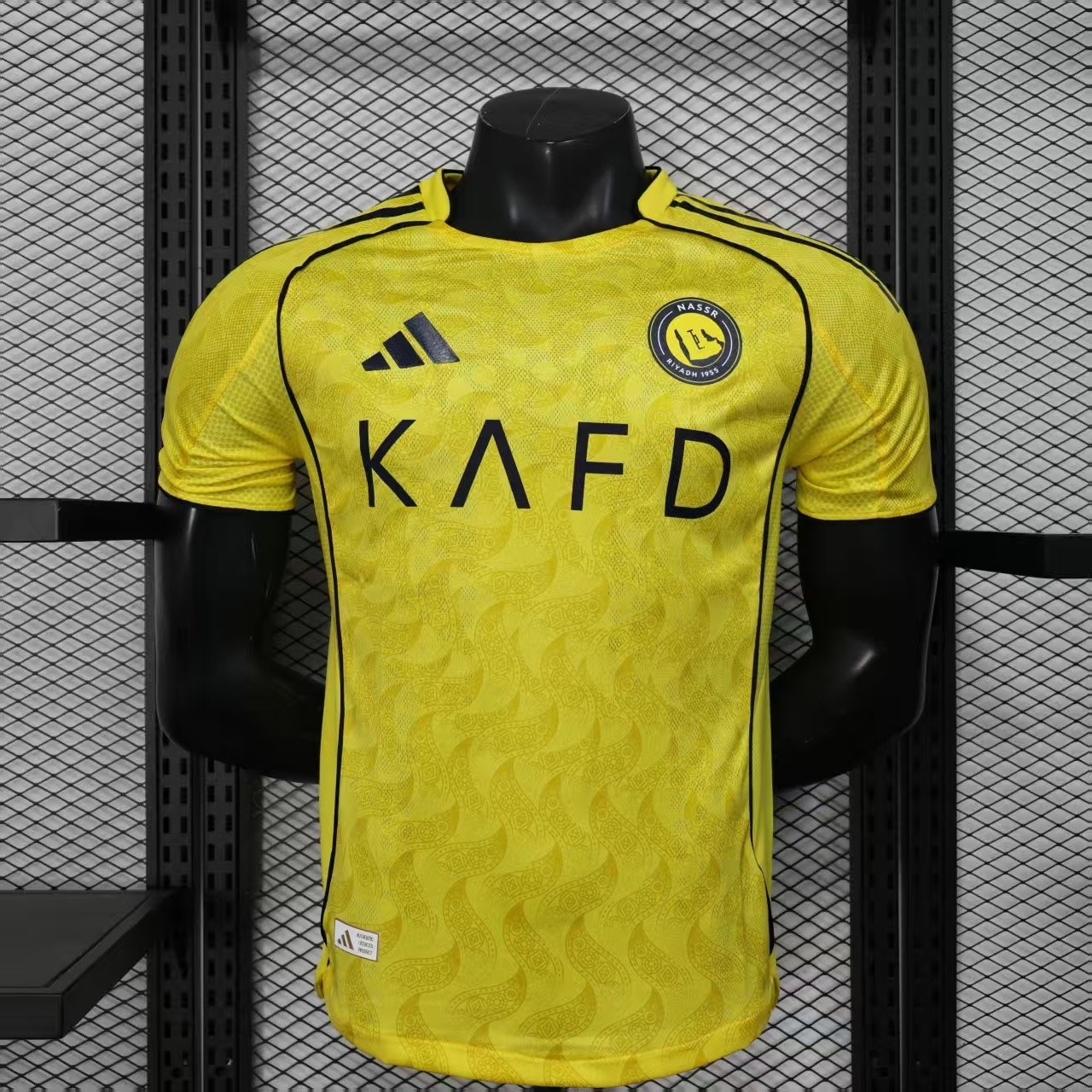 Men’s Al Nassr FC 2025/26 Home Jersey Player Version