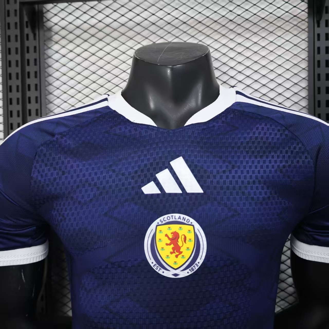 Mens Scotland 2026 World Cup Home Jersey Player Version