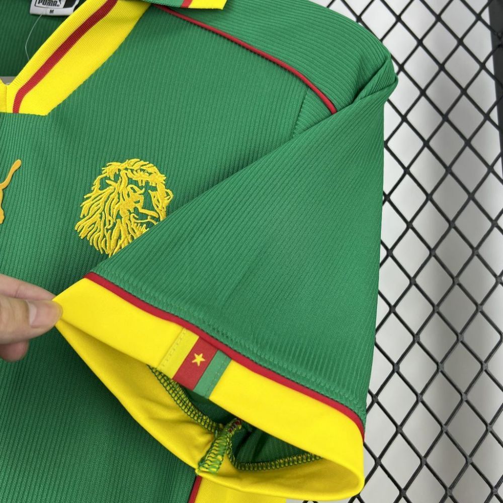 Cameroon 1998 Home Retro Jersey