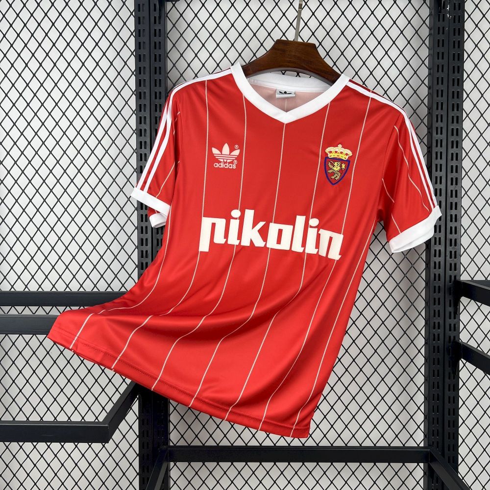 Retro Real Zaragoza 1983/84 Home Jersey