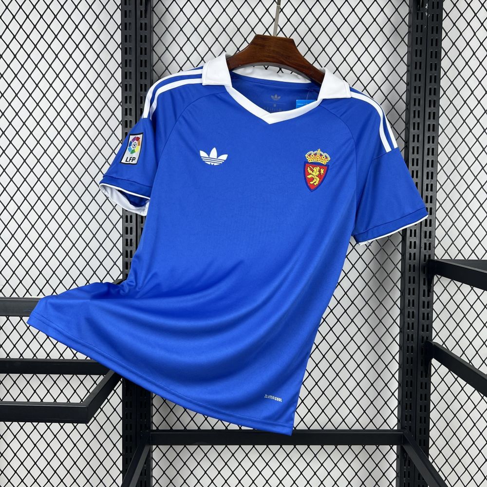 Mens Real Zaragoza 2025-26 Retro Jersey