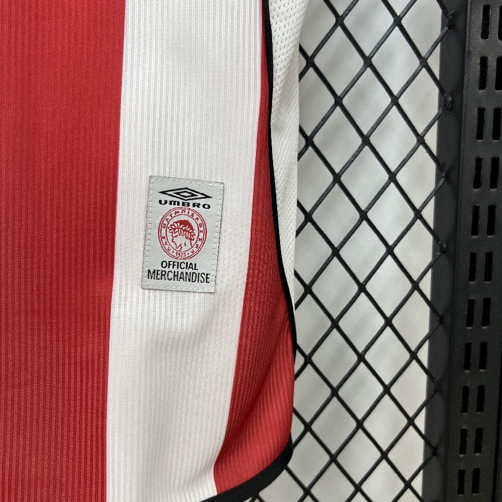 Retro Olympiacos FC 2001/02 Home Jersey