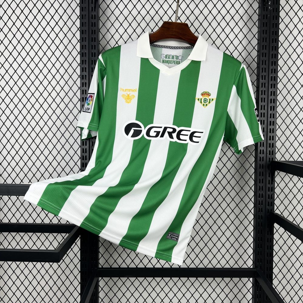 Mens Real Betis 2025-26 Retro Jersey