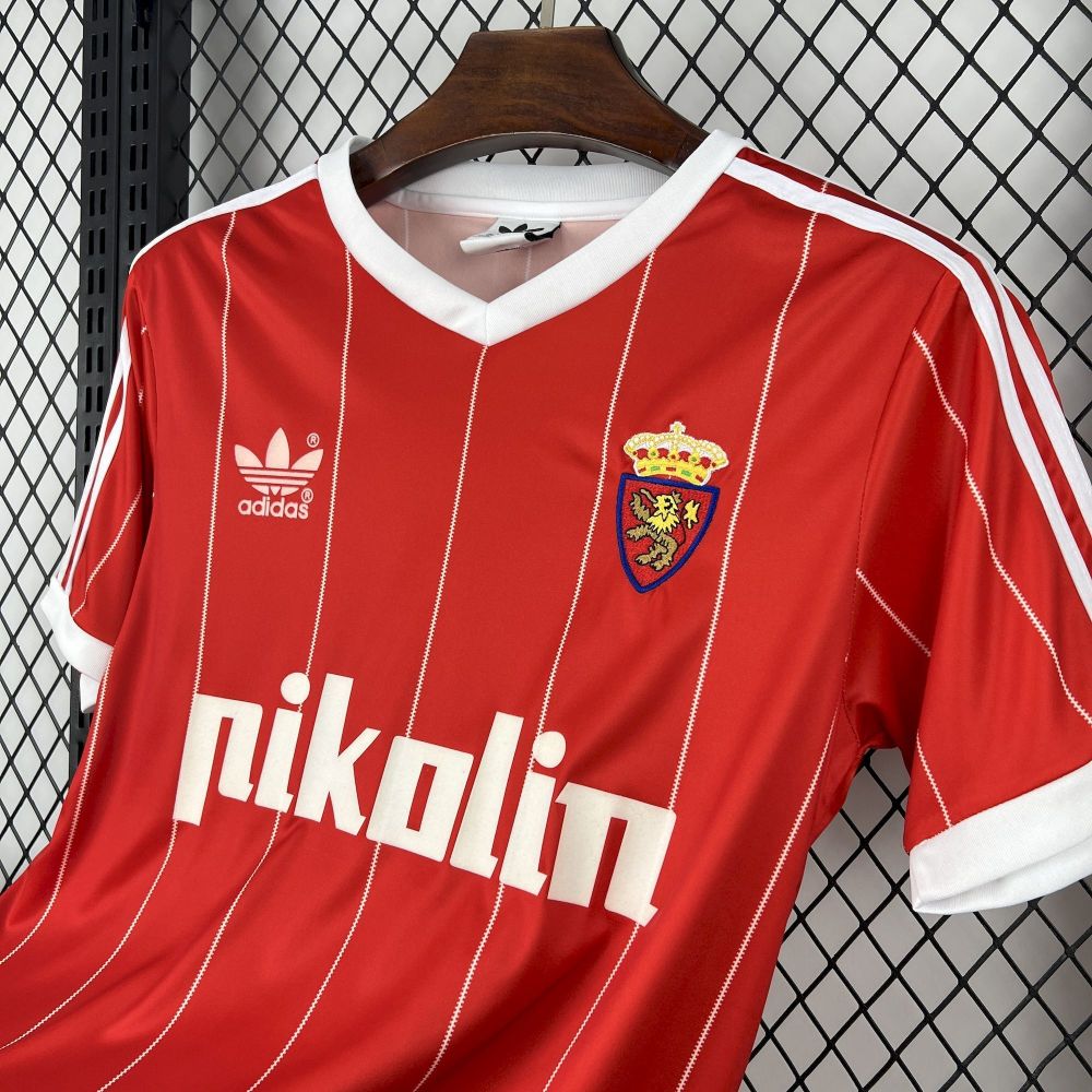Retro Real Zaragoza 1983/84 Home Jersey