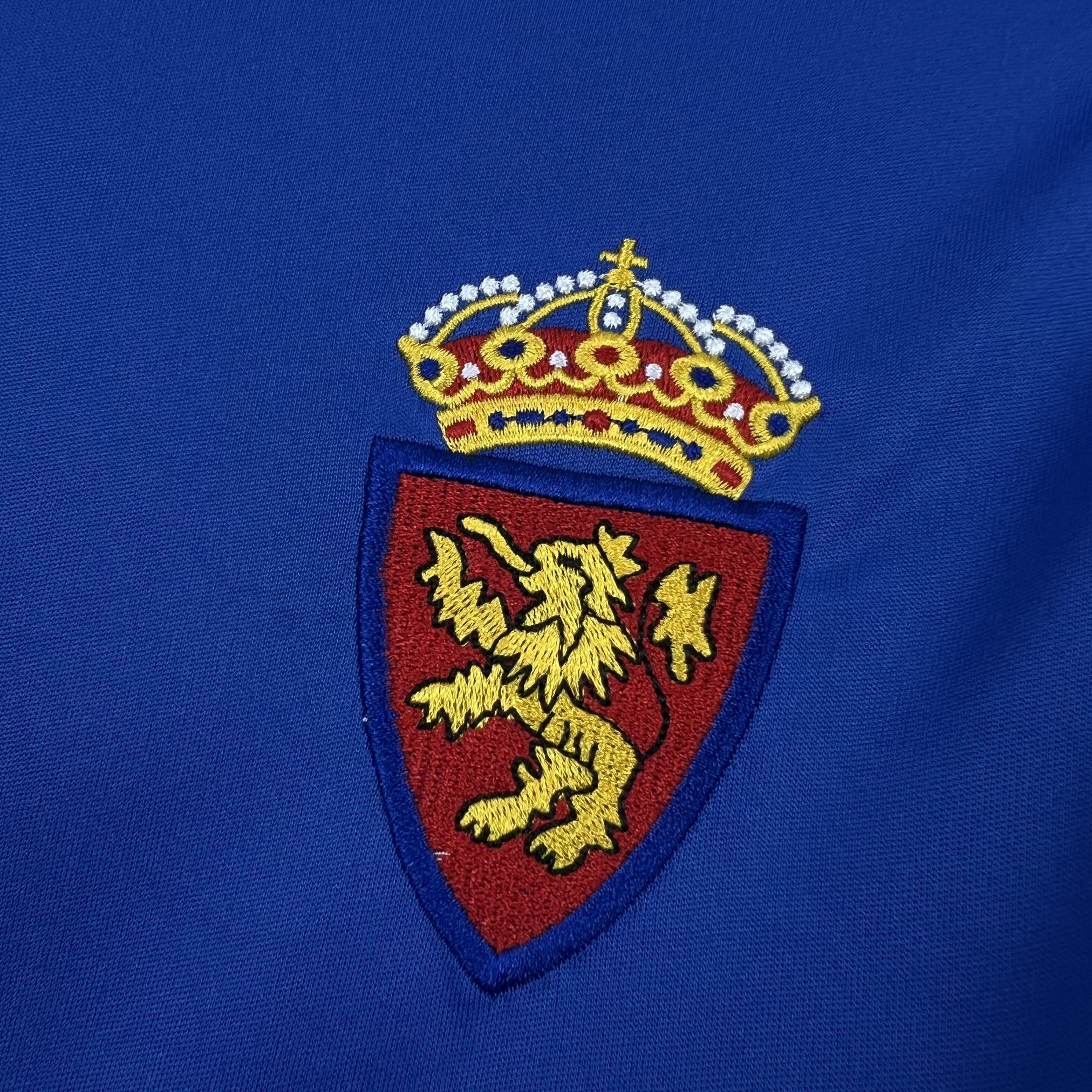 Mens Real Zaragoza 2025-26 Retro Jersey
