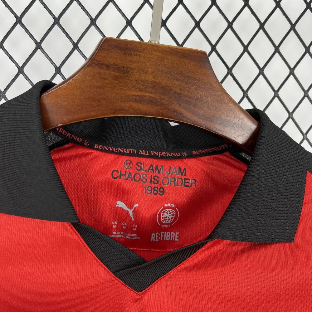 Mens AC Milan 2026/27 Fourth Long Sleeve Jersey