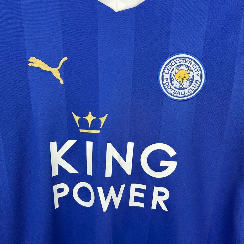 Leicester City 2015/16 Home Retro Jersey