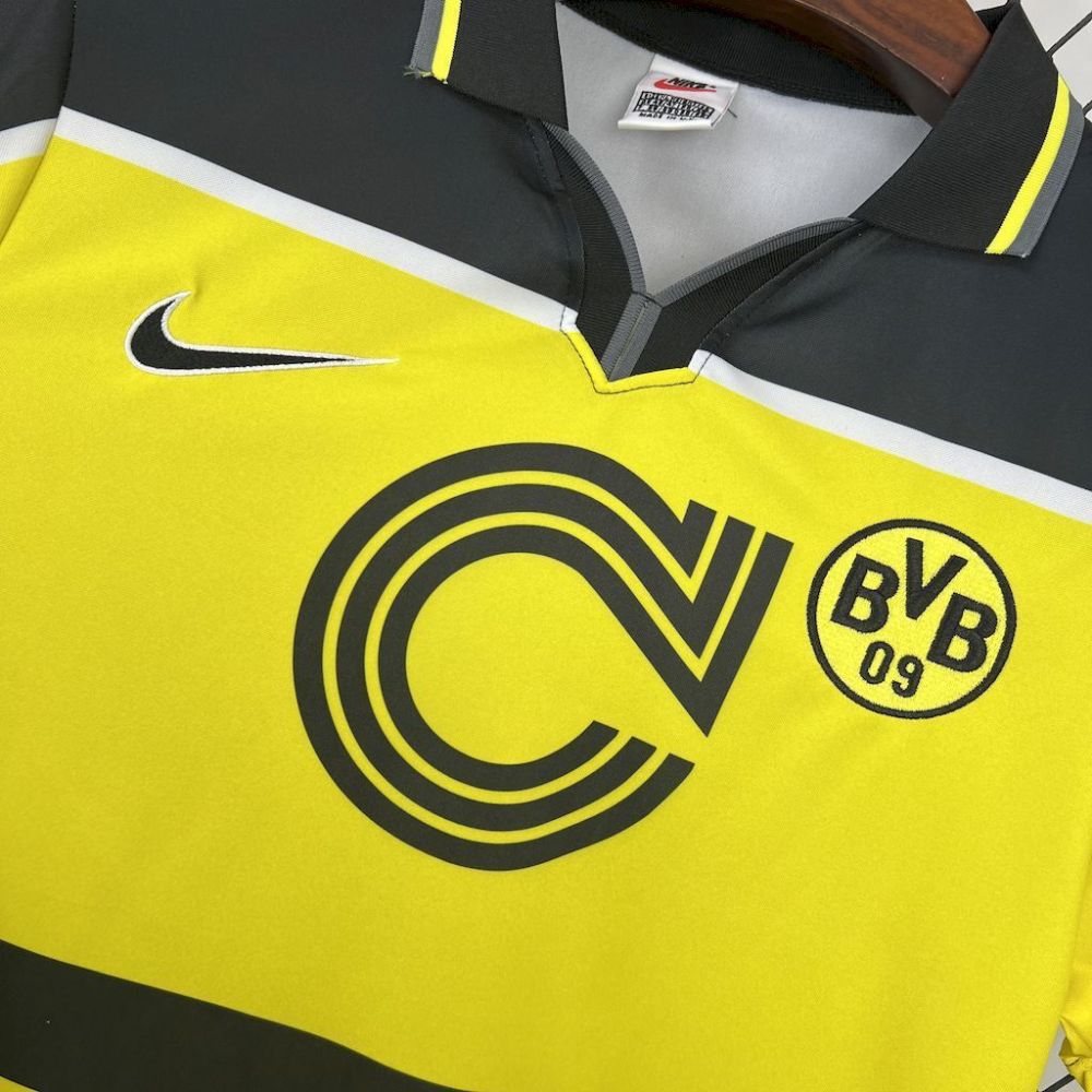 Borussia Dortmund 1996/97 Home Retro Jersey