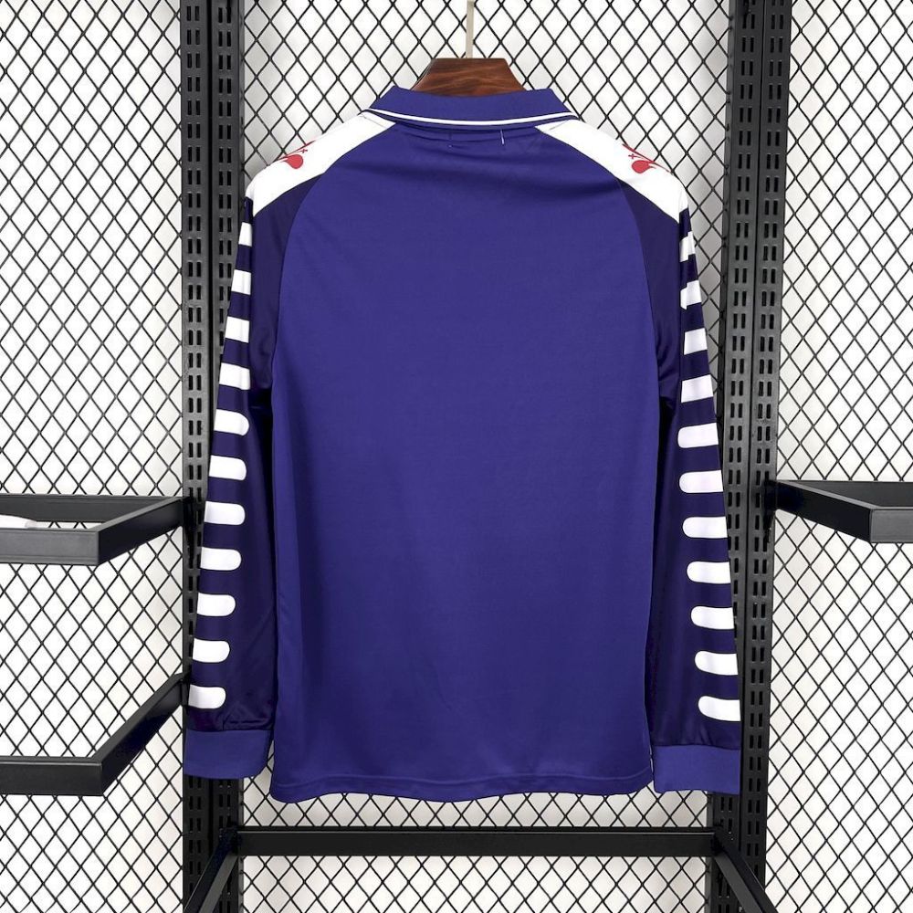 Fiorentina 1998/99 Home Long Sleeves Retro Jersey