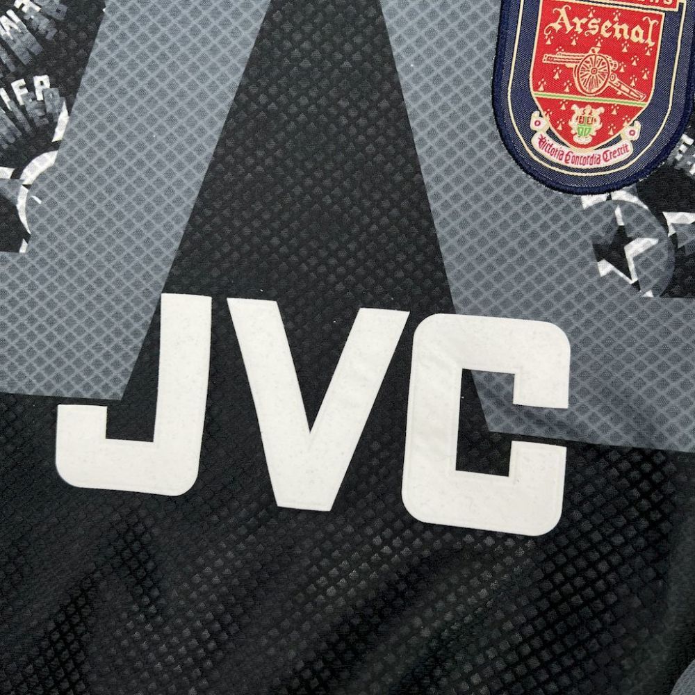 Arsenal 1994/95 Black goalkeeper Long Sleeve Retro Jersey