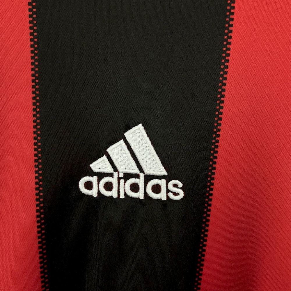 AC Milan 2010/11 Home Long Sleeves Retro Jersey