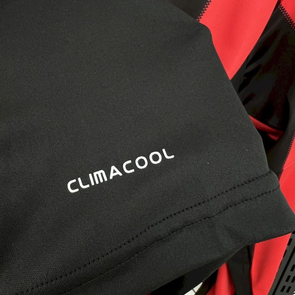 AC Milan 2010/11 Home Long Sleeves Retro Jersey