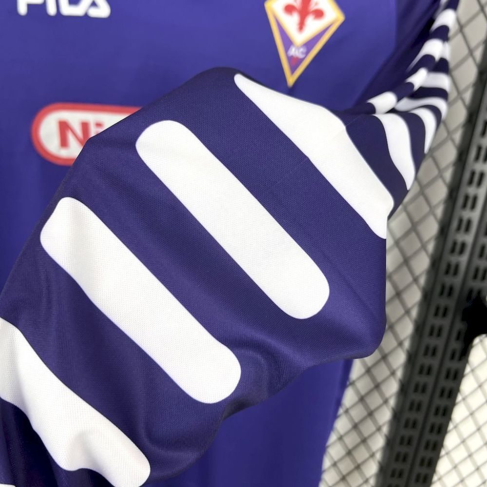 Fiorentina 1998/99 Home Long Sleeves Retro Jersey