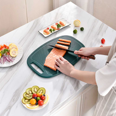 Peach-Shaped Carved Cutting Board