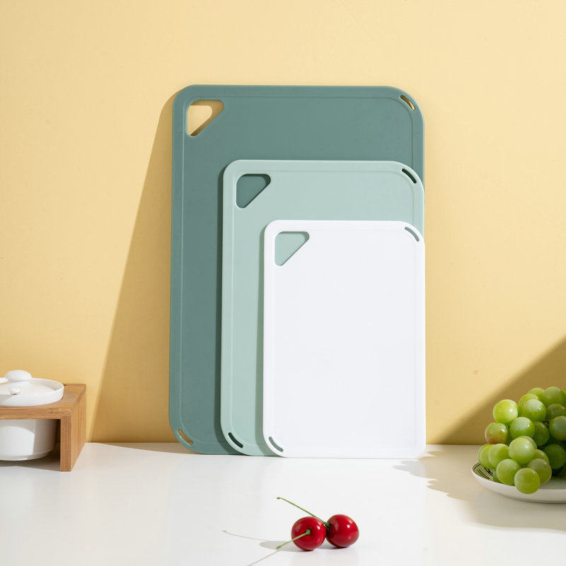 スクエアプラスチック両面カッティングボード