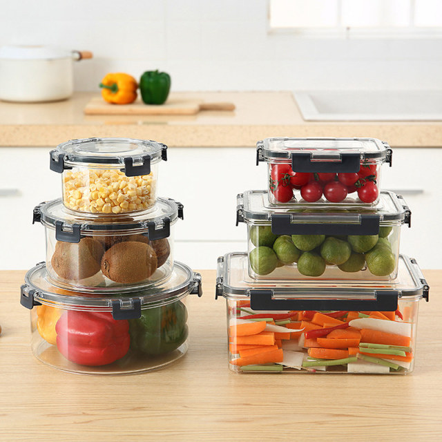 Food-grade plastic storage container