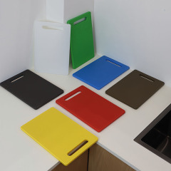 Colorful Square Cutting Board with Hanging Hole