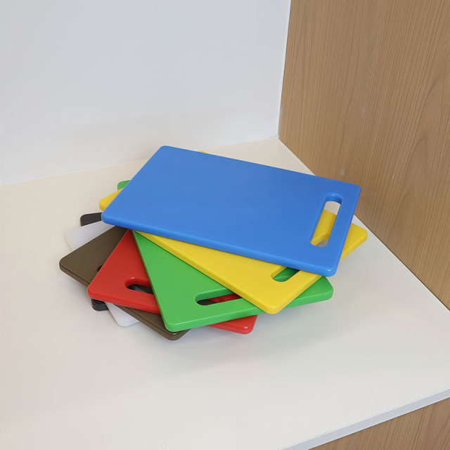 Colorful Square Cutting Board with Hanging Hole