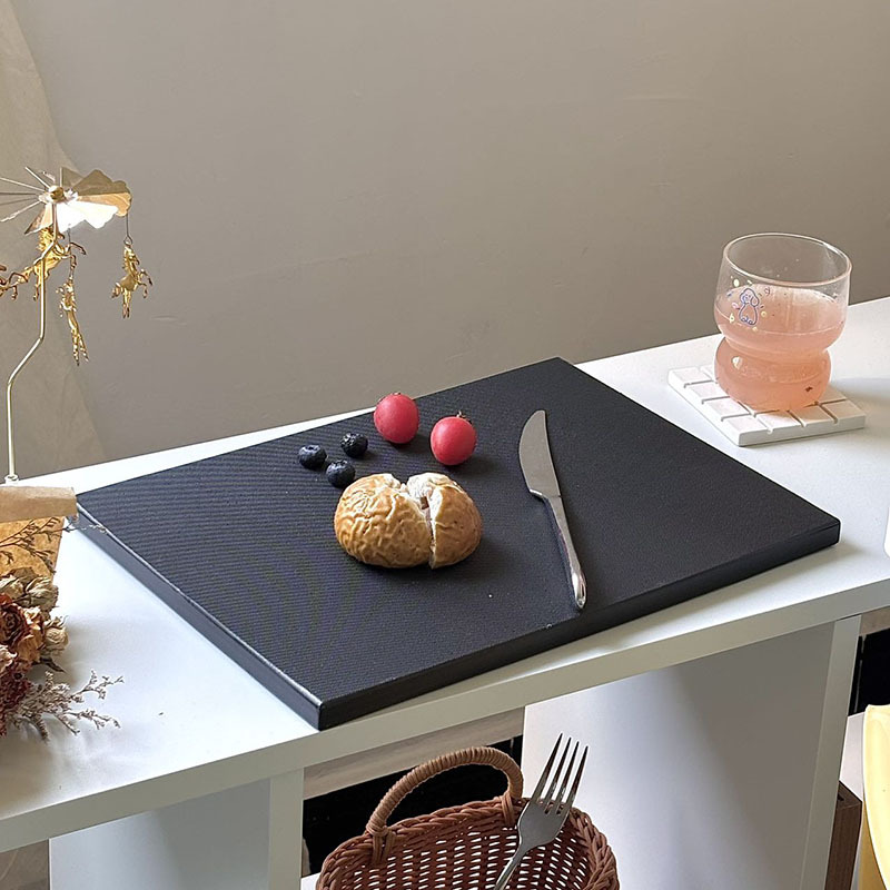 Black Square Cutting Board