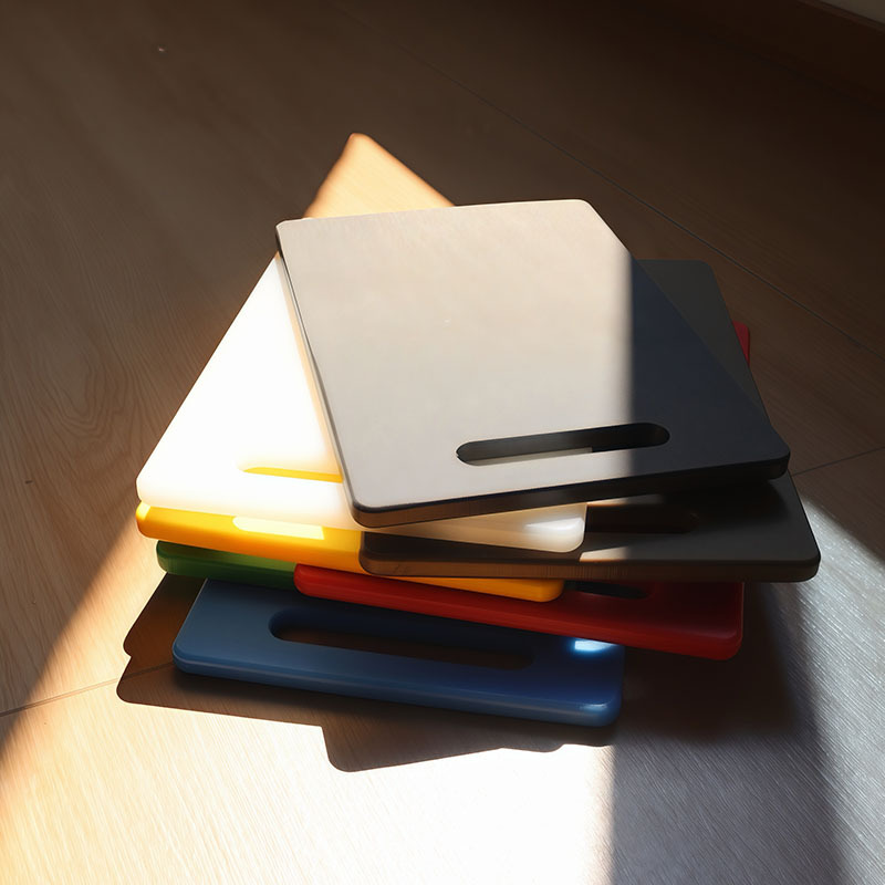Colorful Square Cutting Board with Hanging Hole