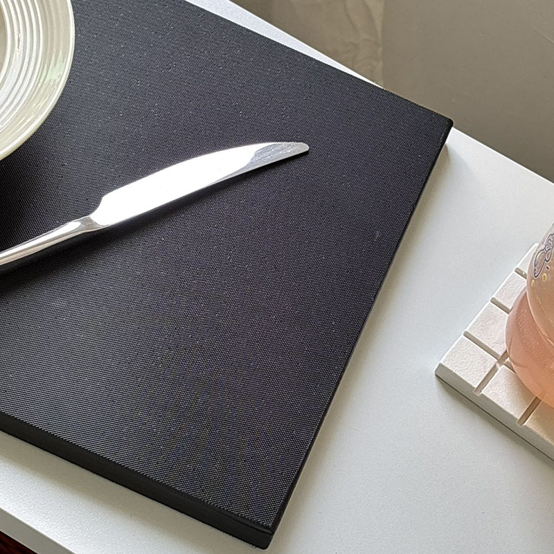 Black Square Cutting Board