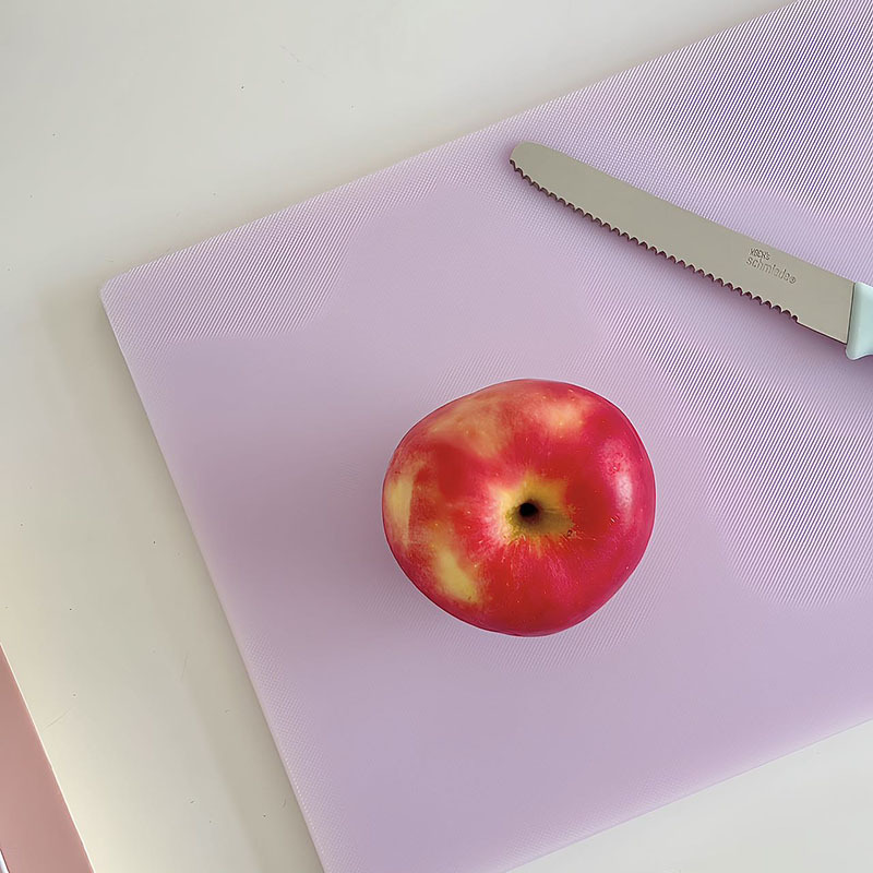 Macaron Purple Cutting Board