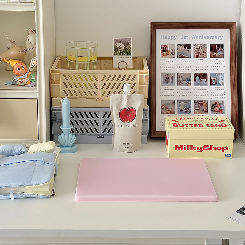 Macaron Pink Cutting Board