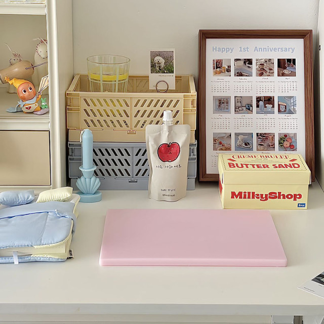 Macaron Pink Cutting Board
