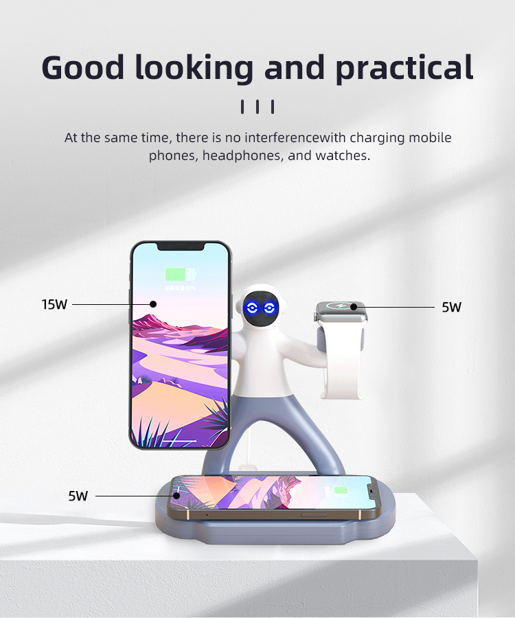 Astronaut 3-in-1 Wireless Charger - product view 5