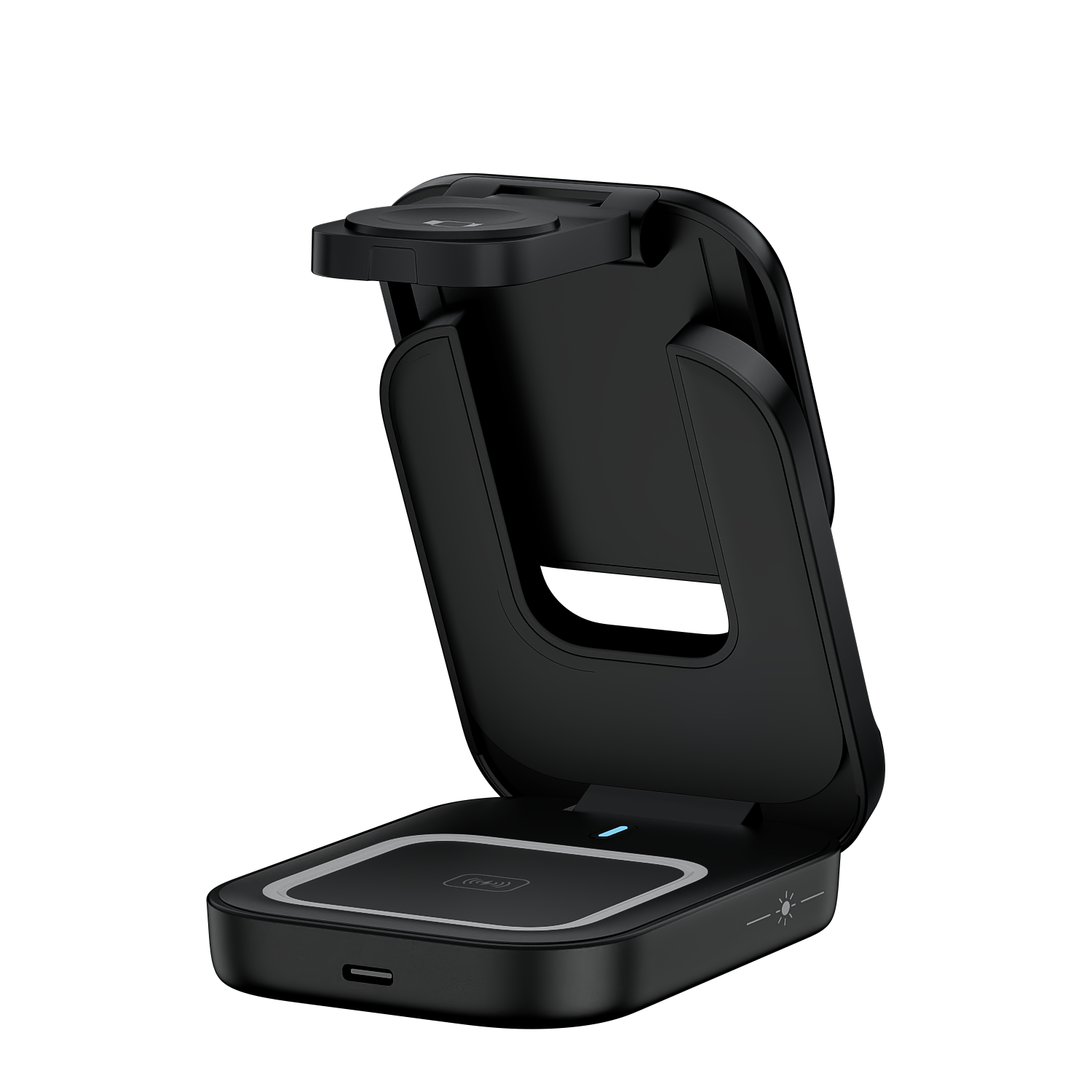 HT-542 Foldable Wireless Charger Night Light - product view 3