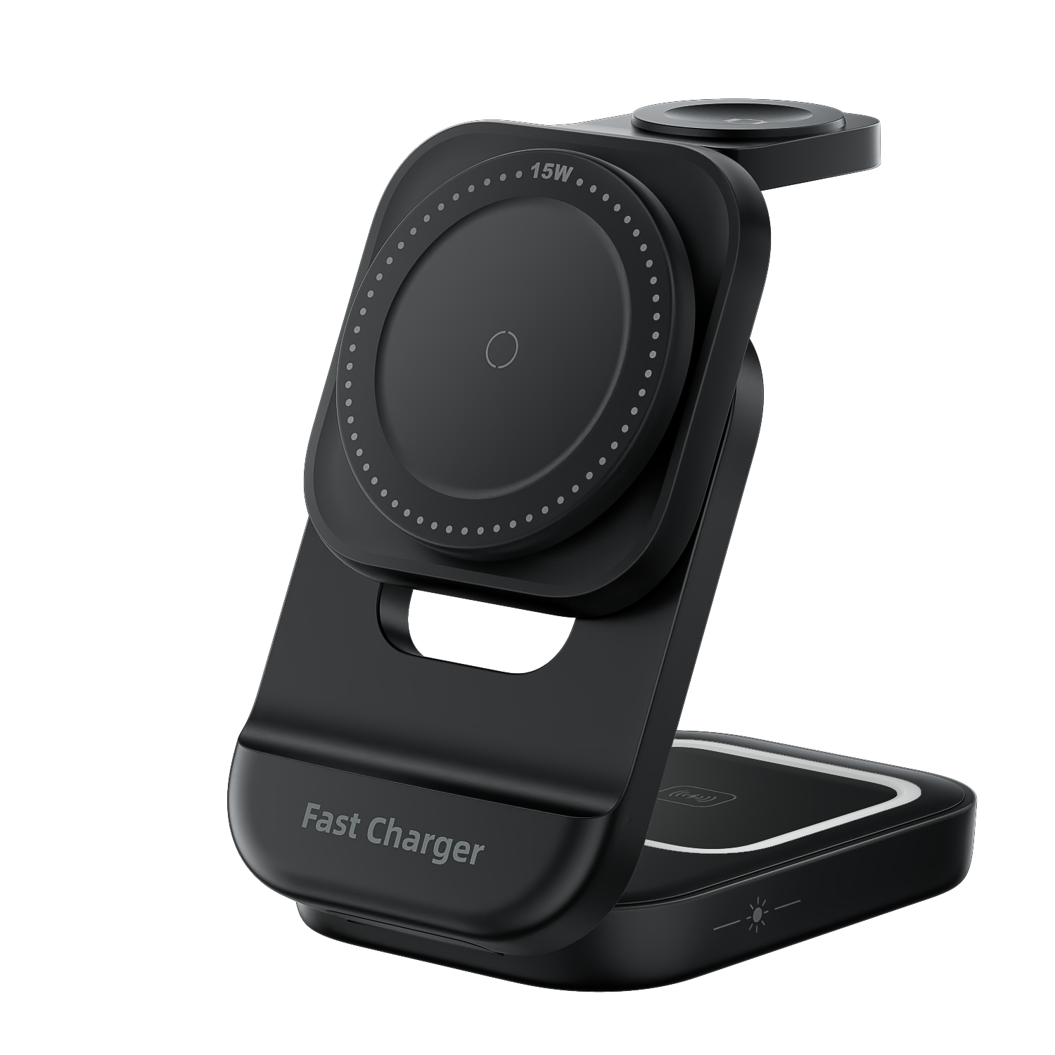 HT-542 Foldable Wireless Charger Night Light - product view 2