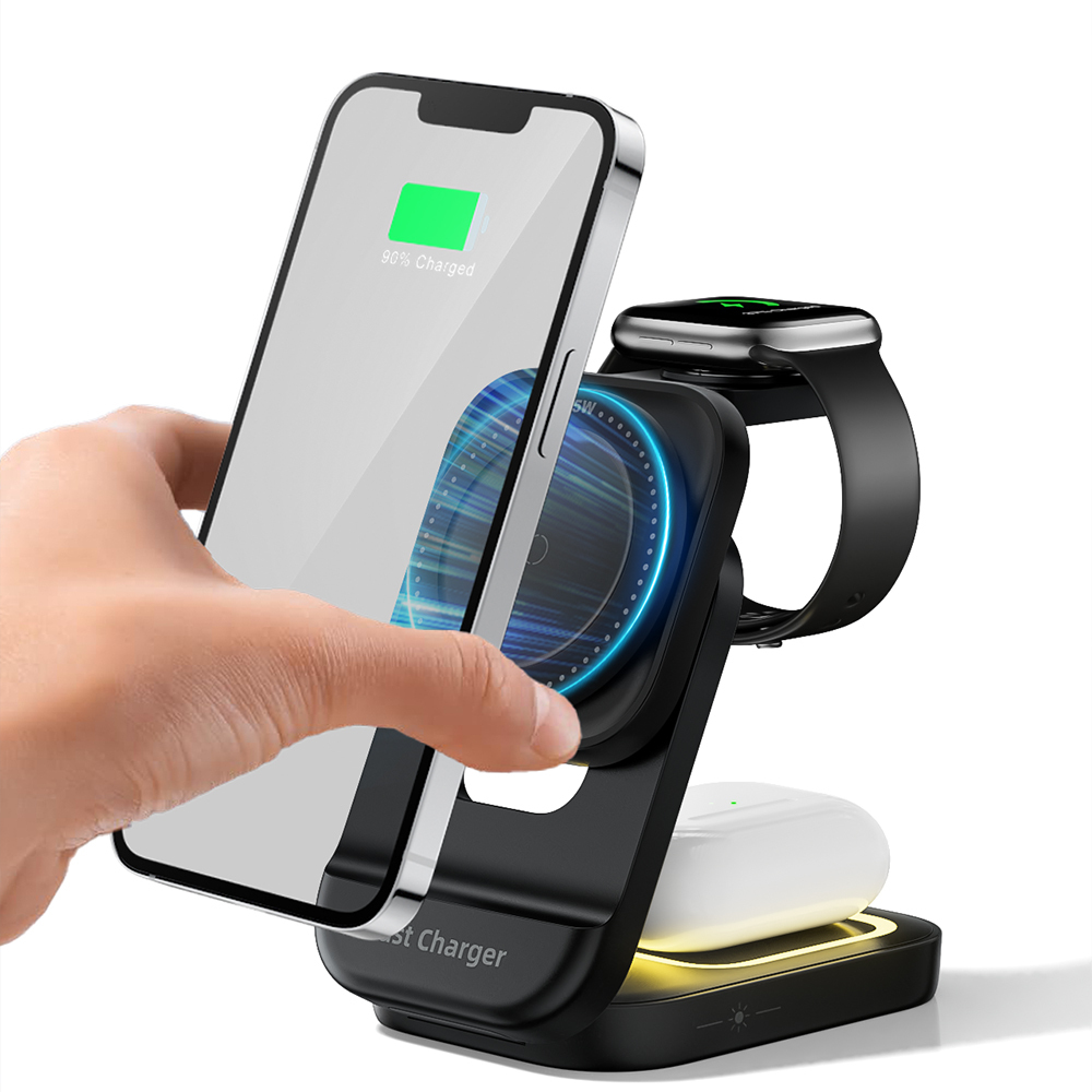 HT-542 Foldable Wireless Charger Night Light - product view 6