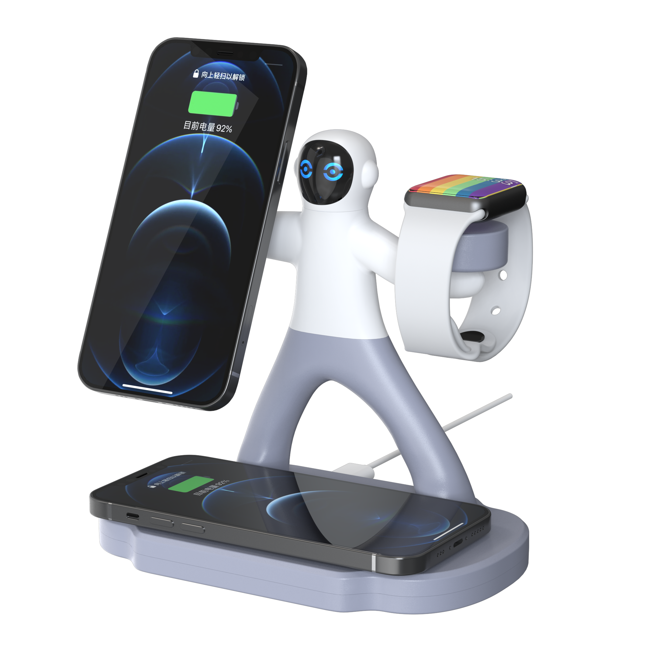 Astronaut 3-in-1 Wireless Charger - product view 2