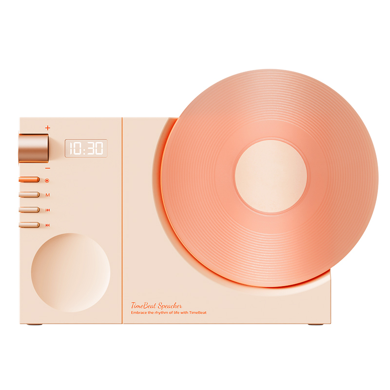 Retro Vinyl Record Bluetooth Speaker - product view 3