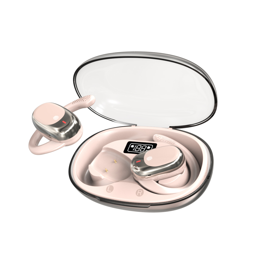 LC-0913 Fully transparent adjustable sports headphones