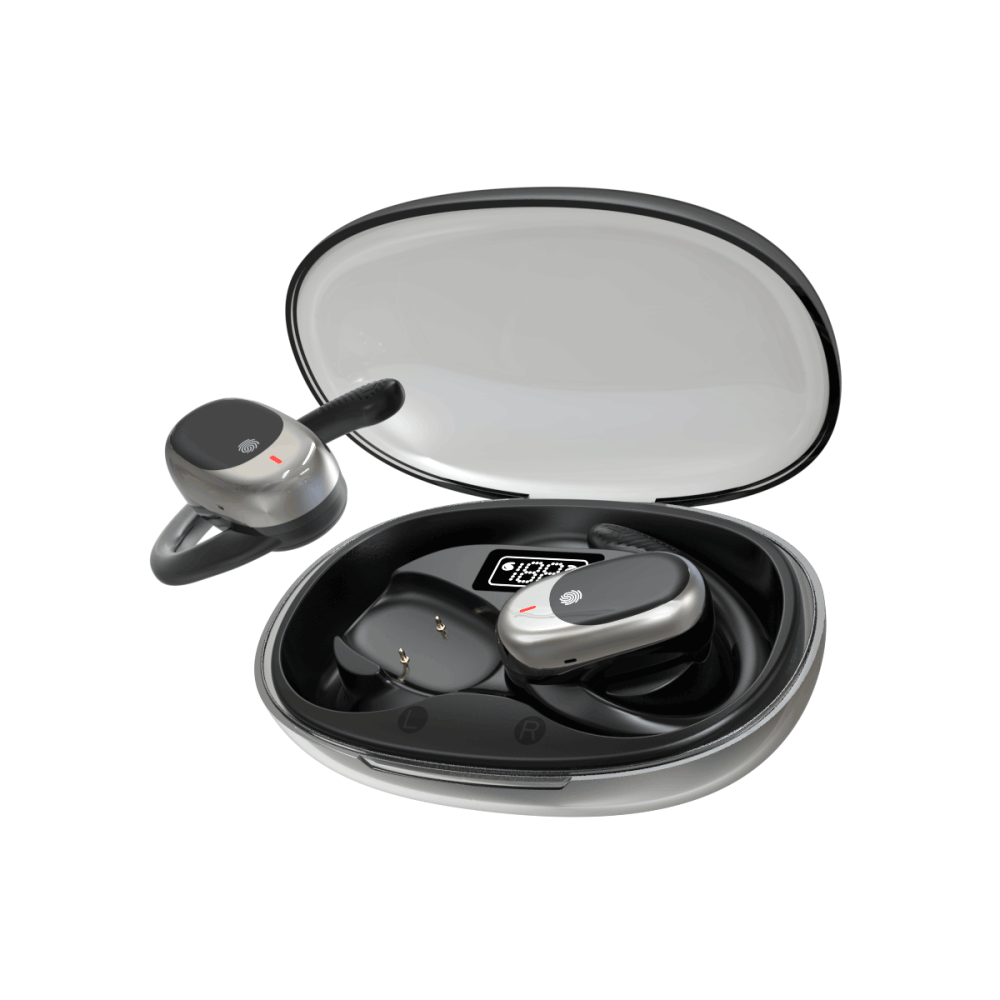 LC-0913 Fully transparent adjustable sports headphones